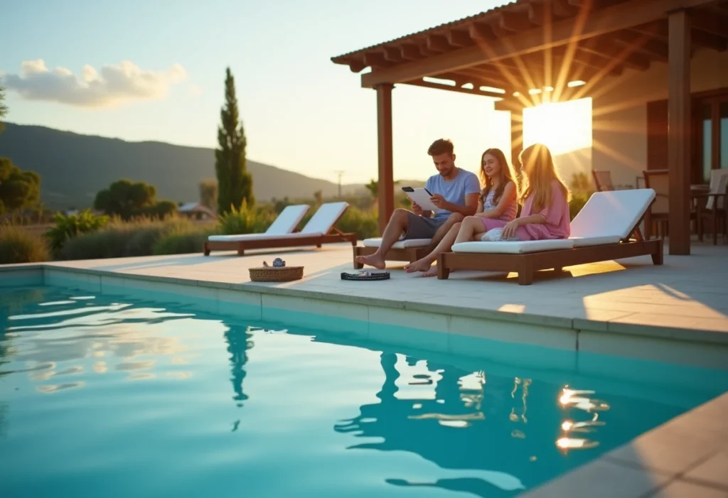 location avec piscine